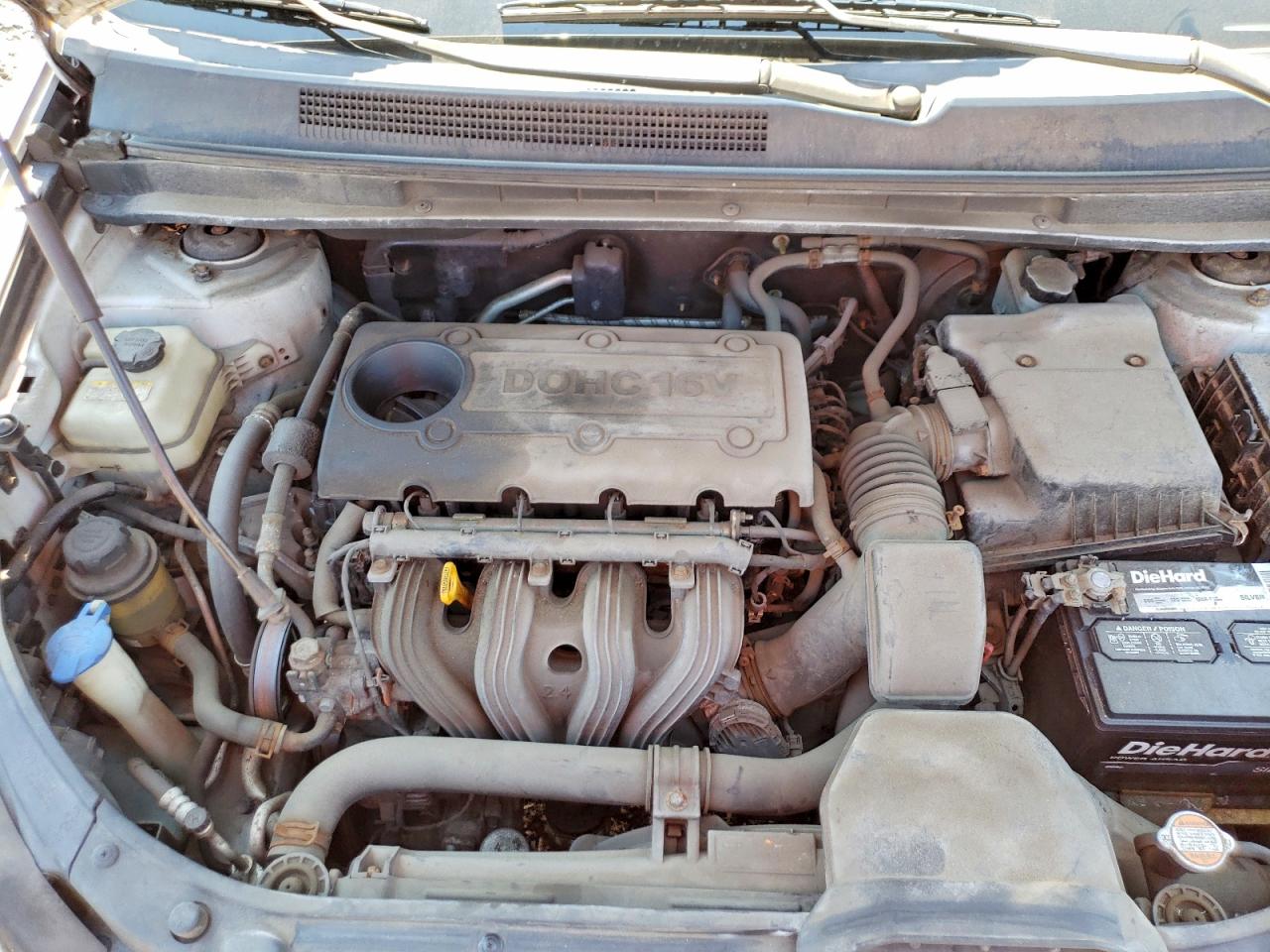 2008 Kia Rondo VIN KNAFG525487163360 photo 11
