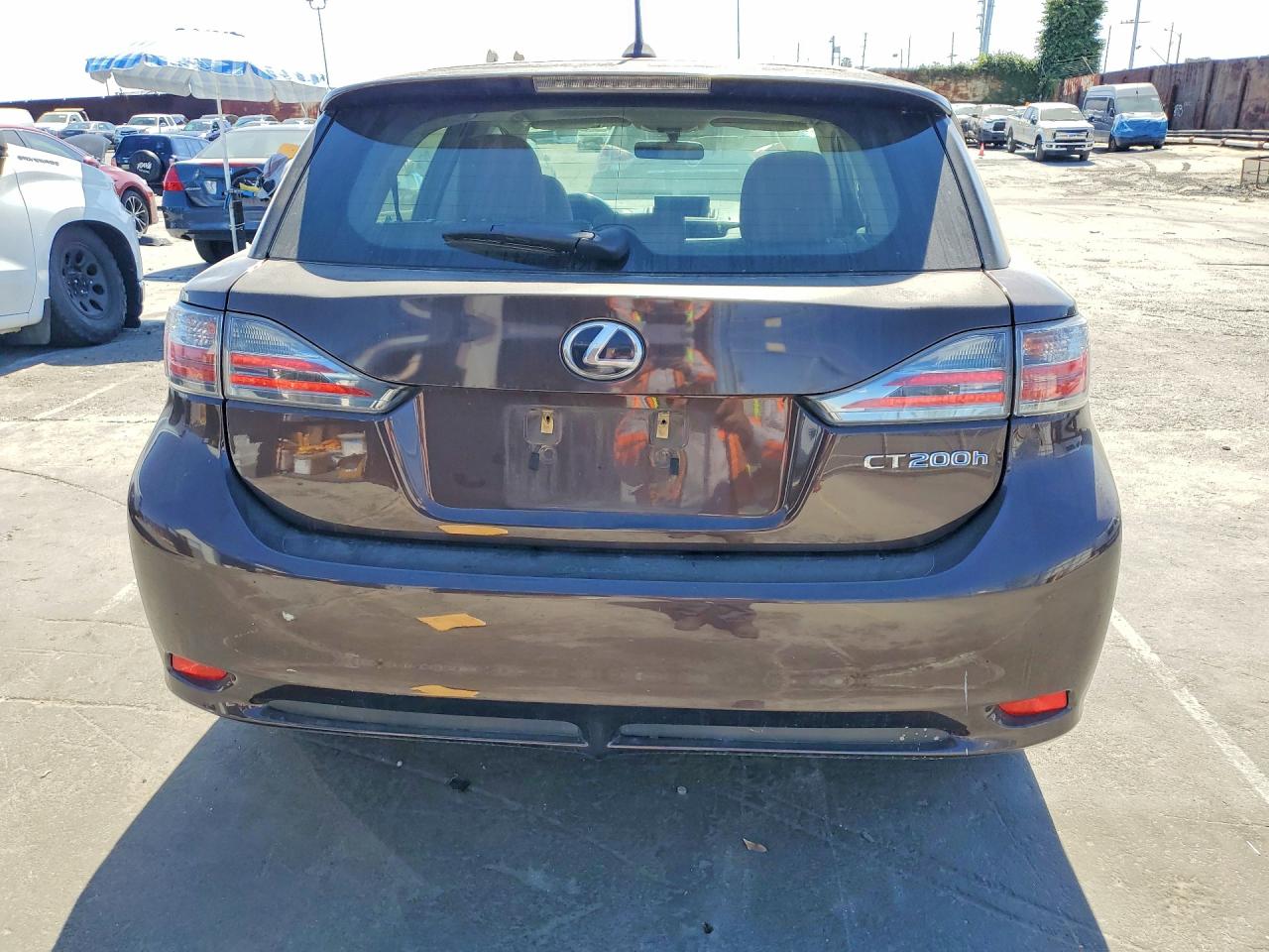 2012 Lexus Ct 200 VIN JTHKD5BH3C2121240 photo 6