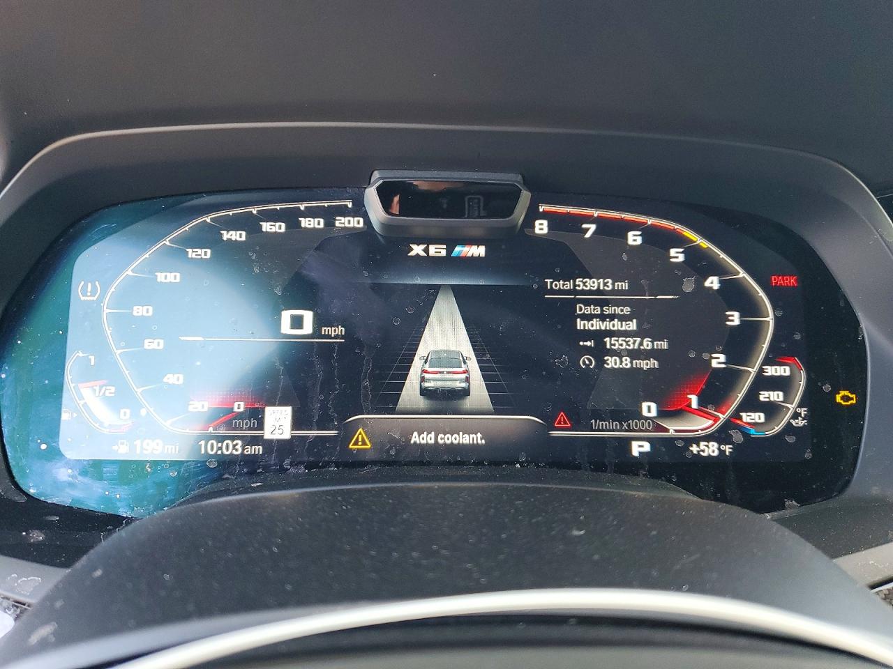 2022 BMW X6 VIN 5YMCY0C02N9J90203 photo 9