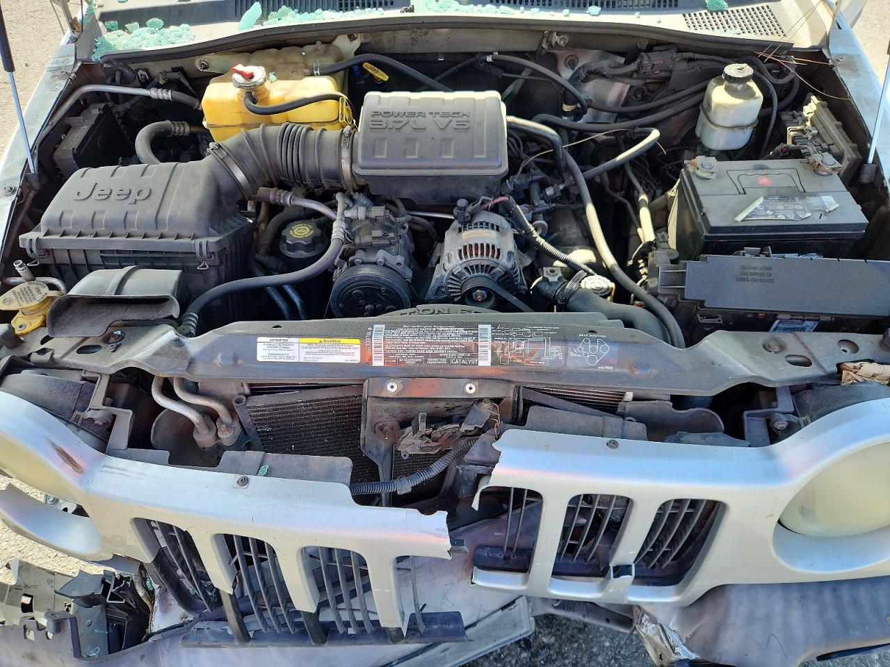 2002 Jeep Liberty VIN 1J4GK48K02W265789 photo 11