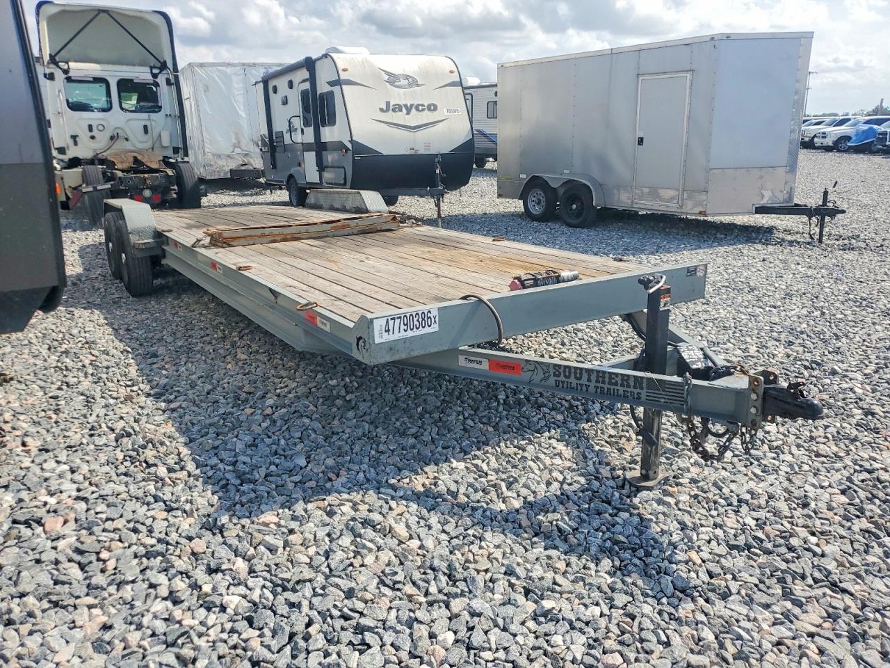 2024 SOUTHERN UTILITY 7X28 10K CAR TRAILER VIN 4S9BC2824RA595241 photo 1