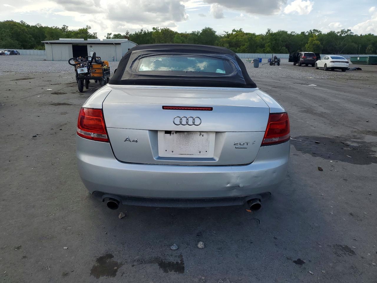 2007 Audi A4 VIN WAUDF48H87K036693 photo 6