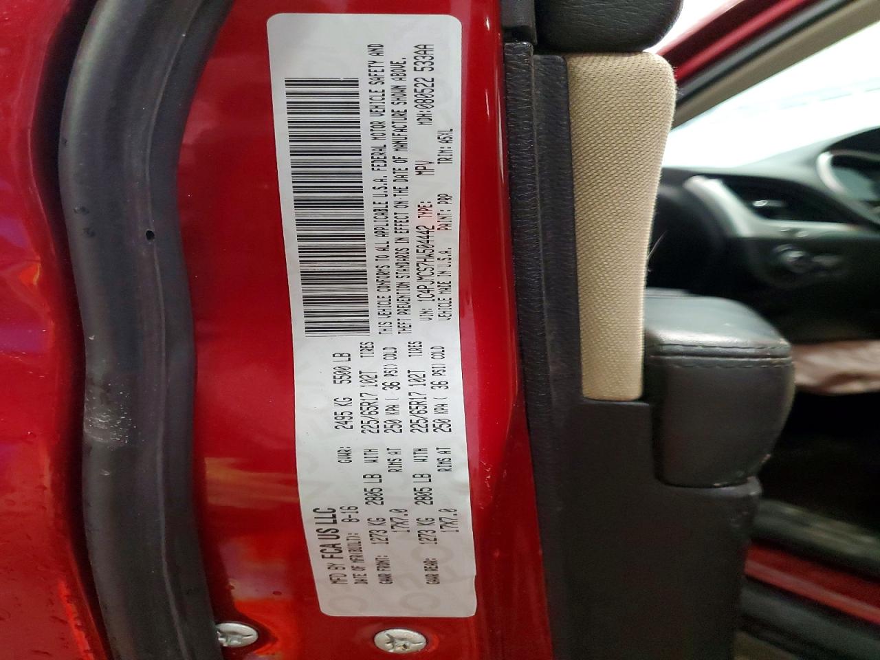 2017 Jeep Grand cher VIN 1C4PJMCS7HW504442 photo 12