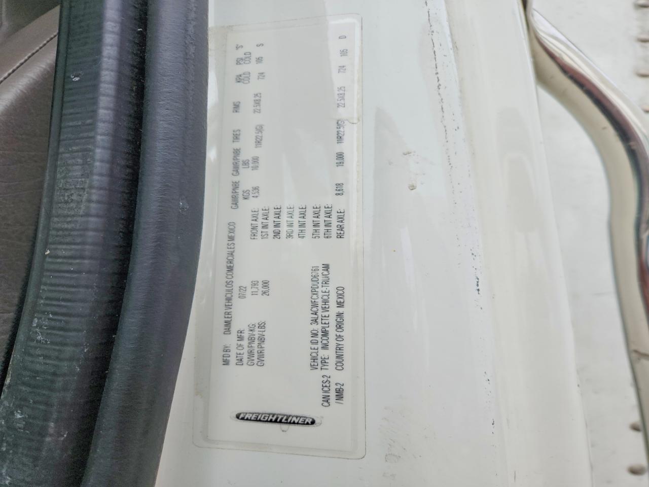2023 FREIGHTLINER All other VIN 3ALACWFCXPDUD6761 photo 10