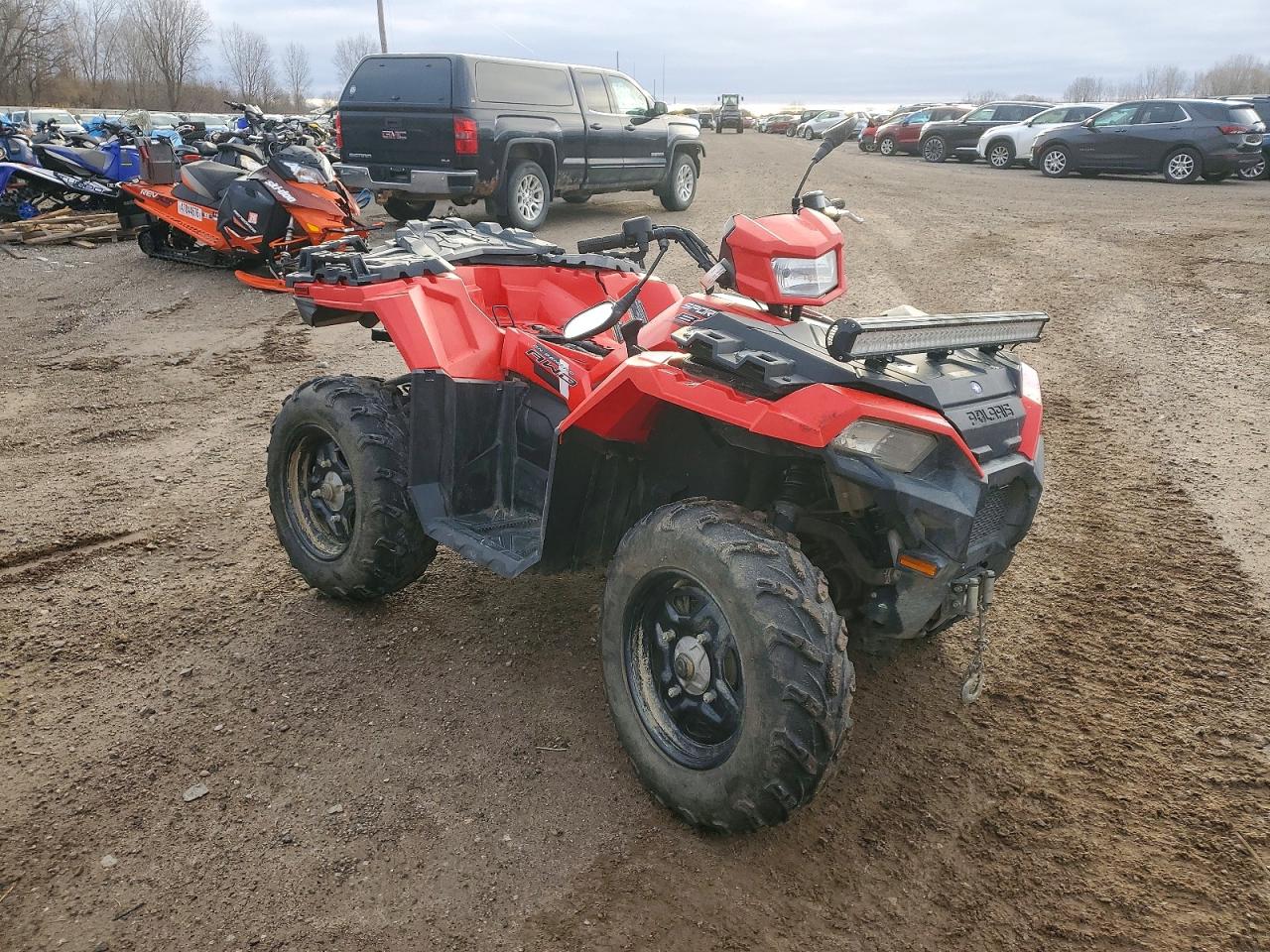 2018 Polaris Atv VIN 4XASXA856JB137256 photo 1