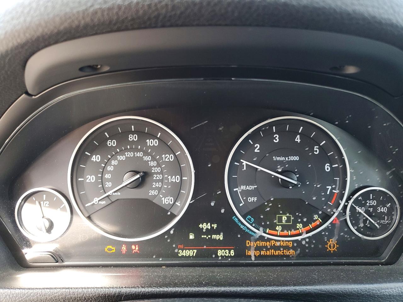 2015 BMW 3 series VIN WBA3C1G5XFNR50080 photo 9