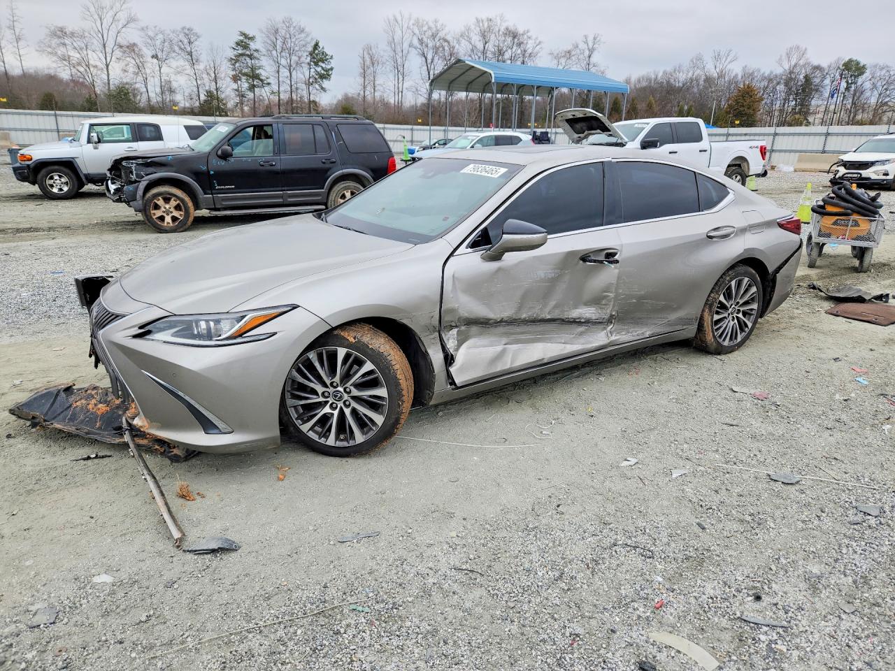 2020 Lexus ES350 VIN 58ADZ1B17LU072298 photo 1
