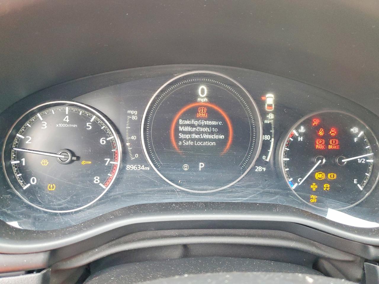 2021 MAZDA 3 VIN JM1BPABL7M1322572 photo 9