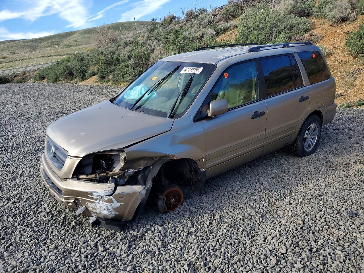 2003 Honda Pilot VIN 2HKYF18643H555248 photo 1