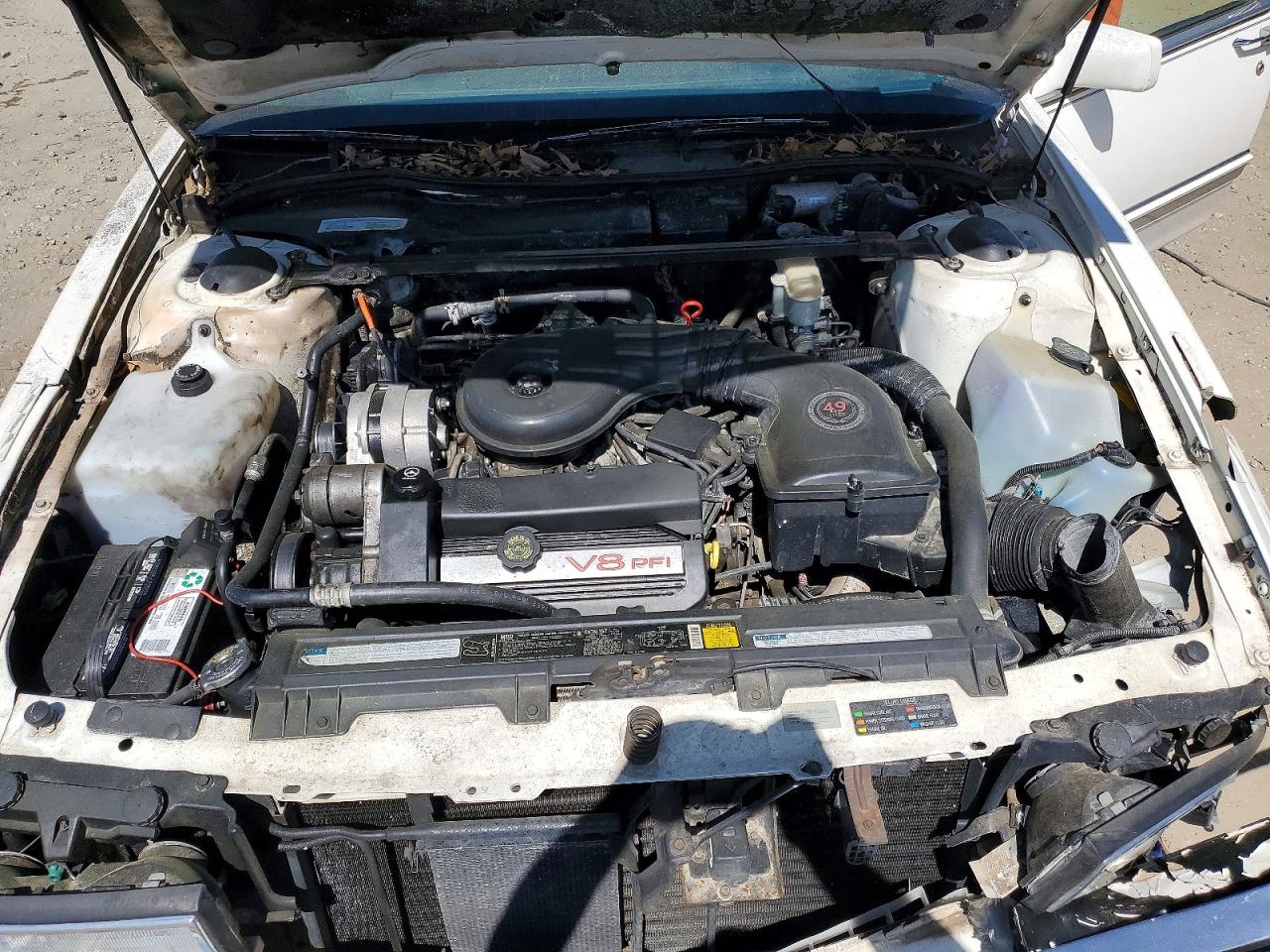 1993 Cadillac Deville VIN 1G6CD53B7P4326427 photo 11