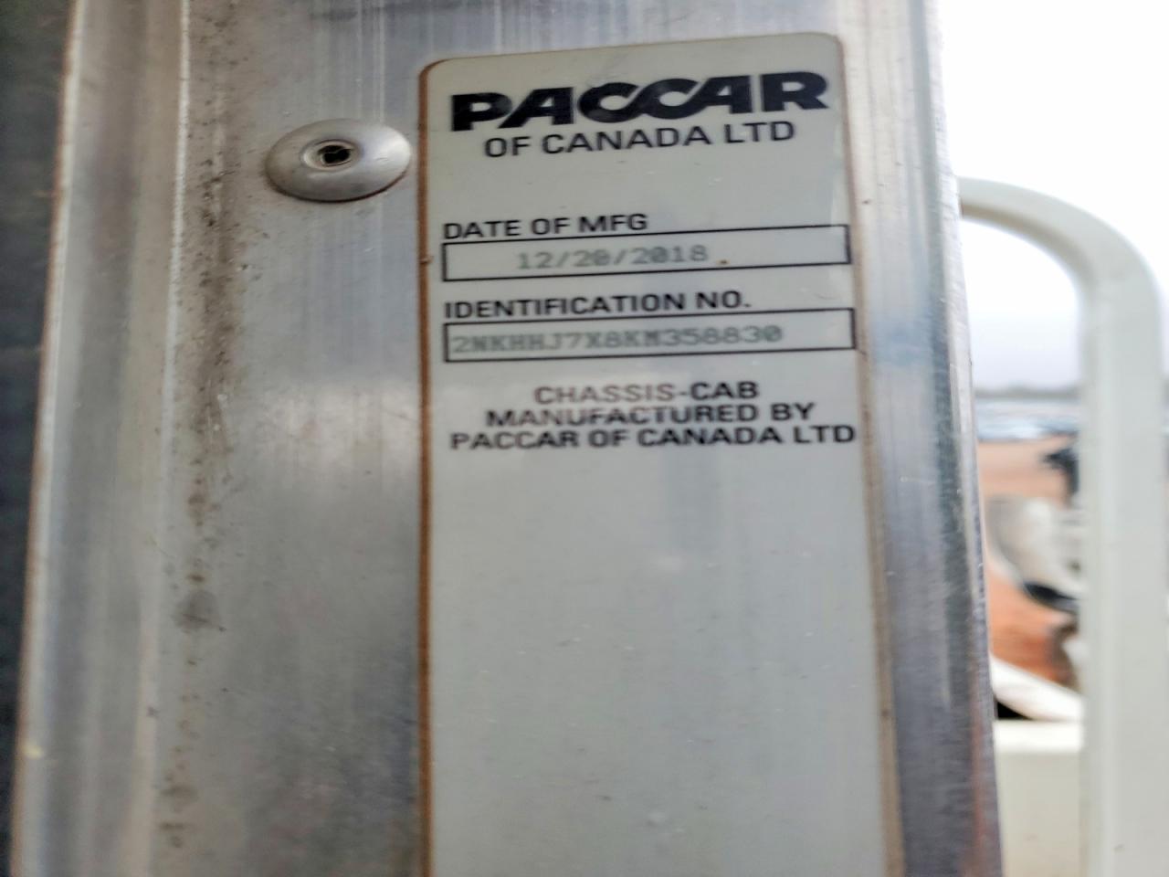 2019 KENWORTH All other VIN 2NKHHJ7X8KM358830 photo 10