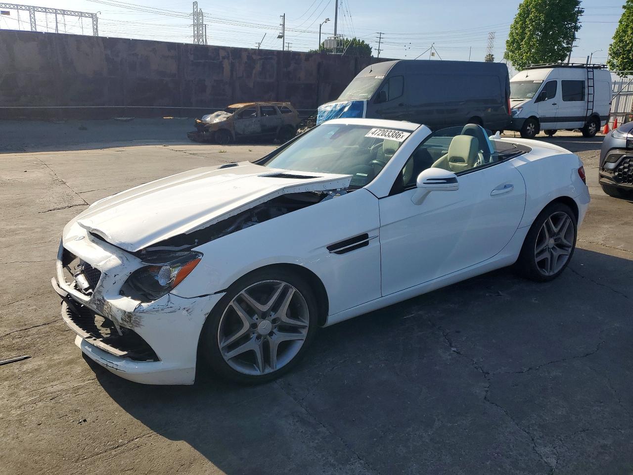 2015 Mercedes-Benz Slk-class VIN WDDPK4HA6FF097441 photo 1
