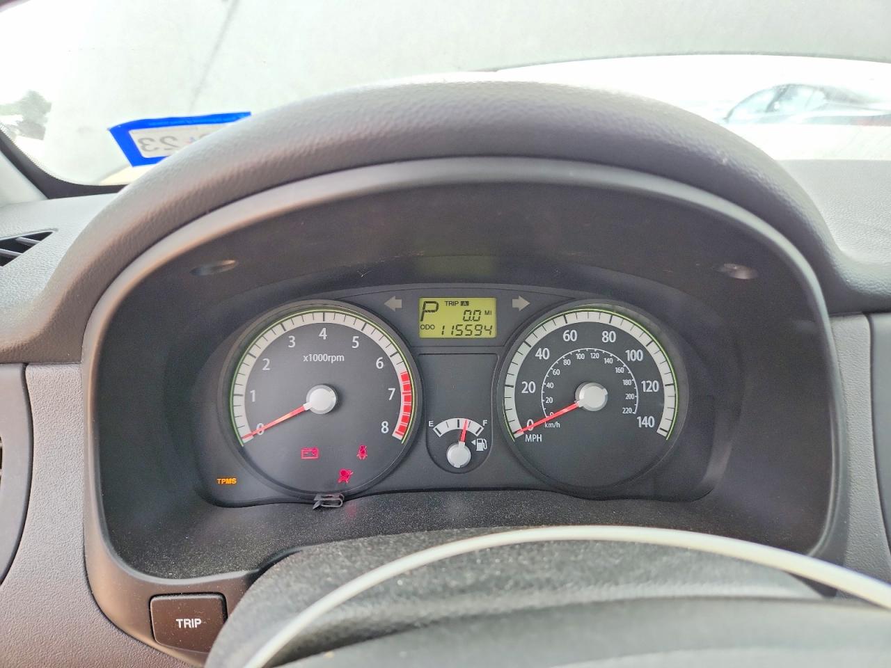 2009 Kia Rio VIN KNADE223596477004 photo 9
