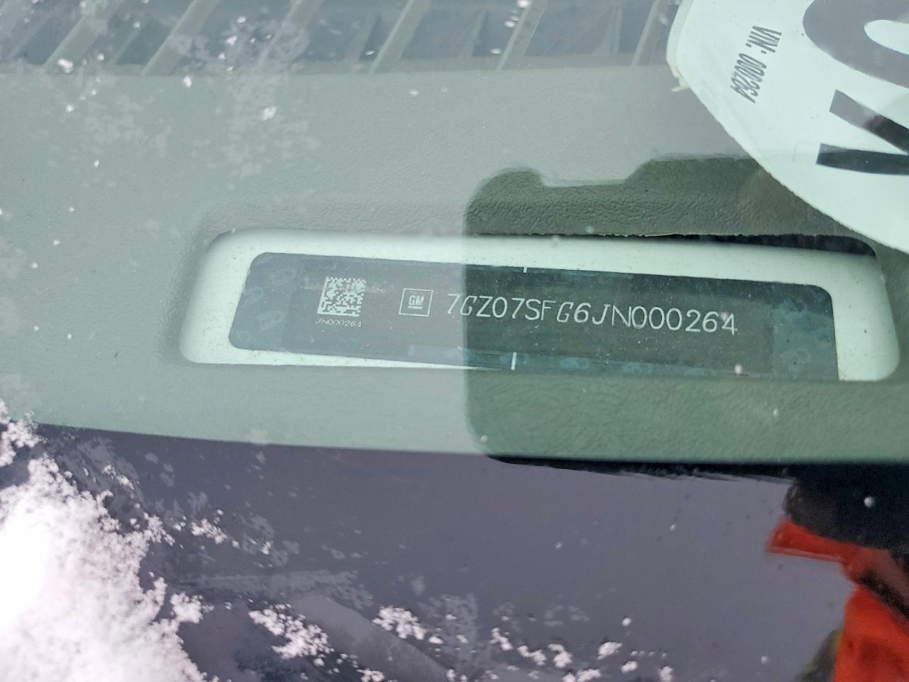 2018 GMC Savana VIN 7GZ07SFG6JN000264 photo 12