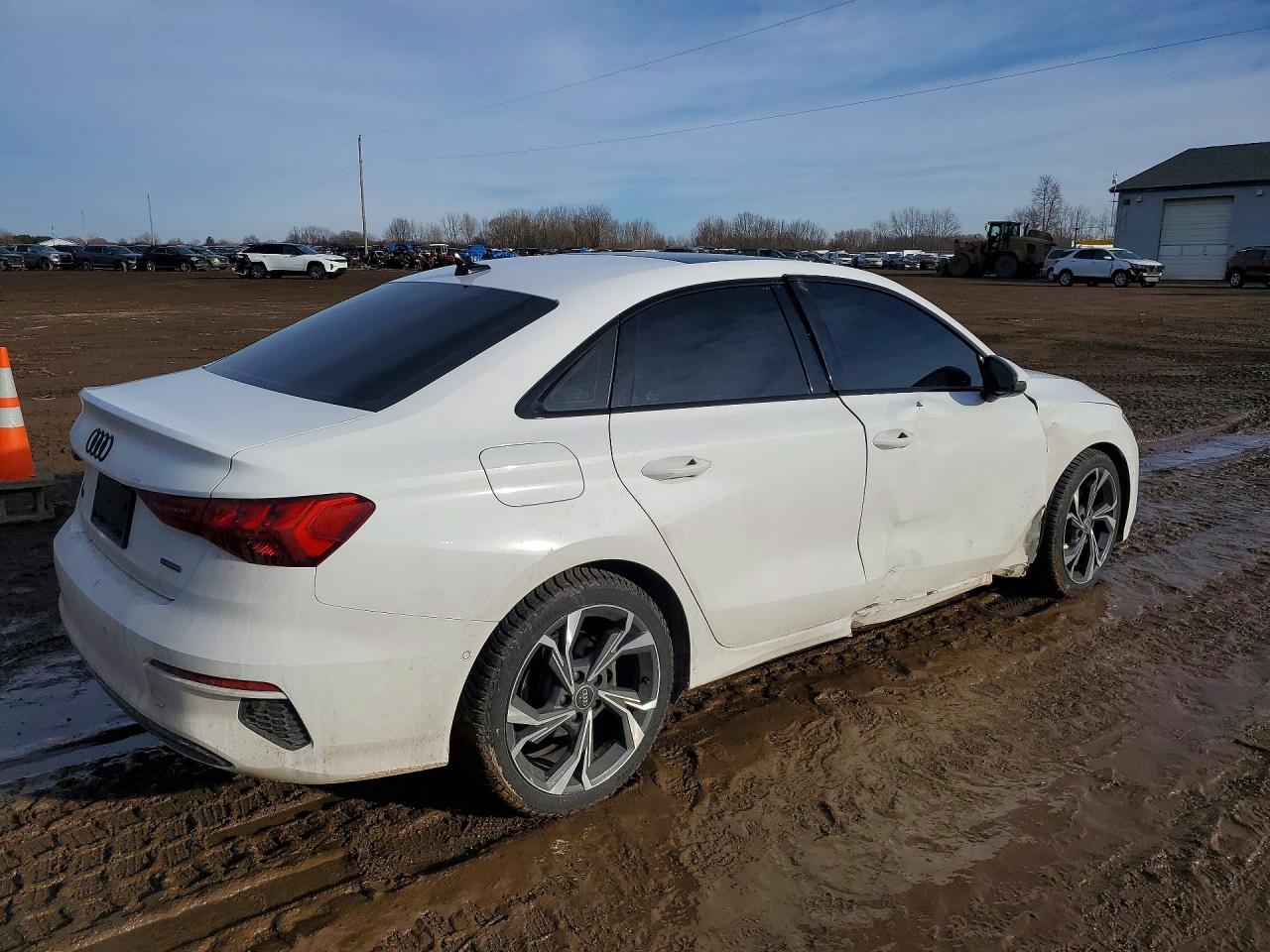 2023 Audi A3 VIN WAUGUDGY6PA050263 photo 3