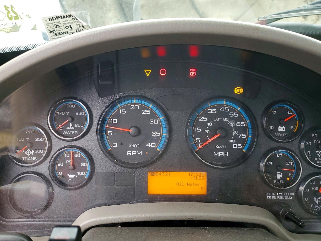 2009 International 4000 serie VIN 1HSMKAAN09H075377 photo 8
