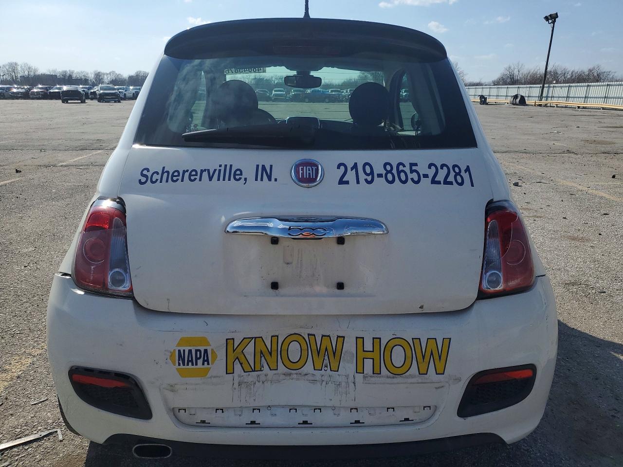 2017 Fiat 500 VIN 3C3CFFKR1HT700252 photo 6