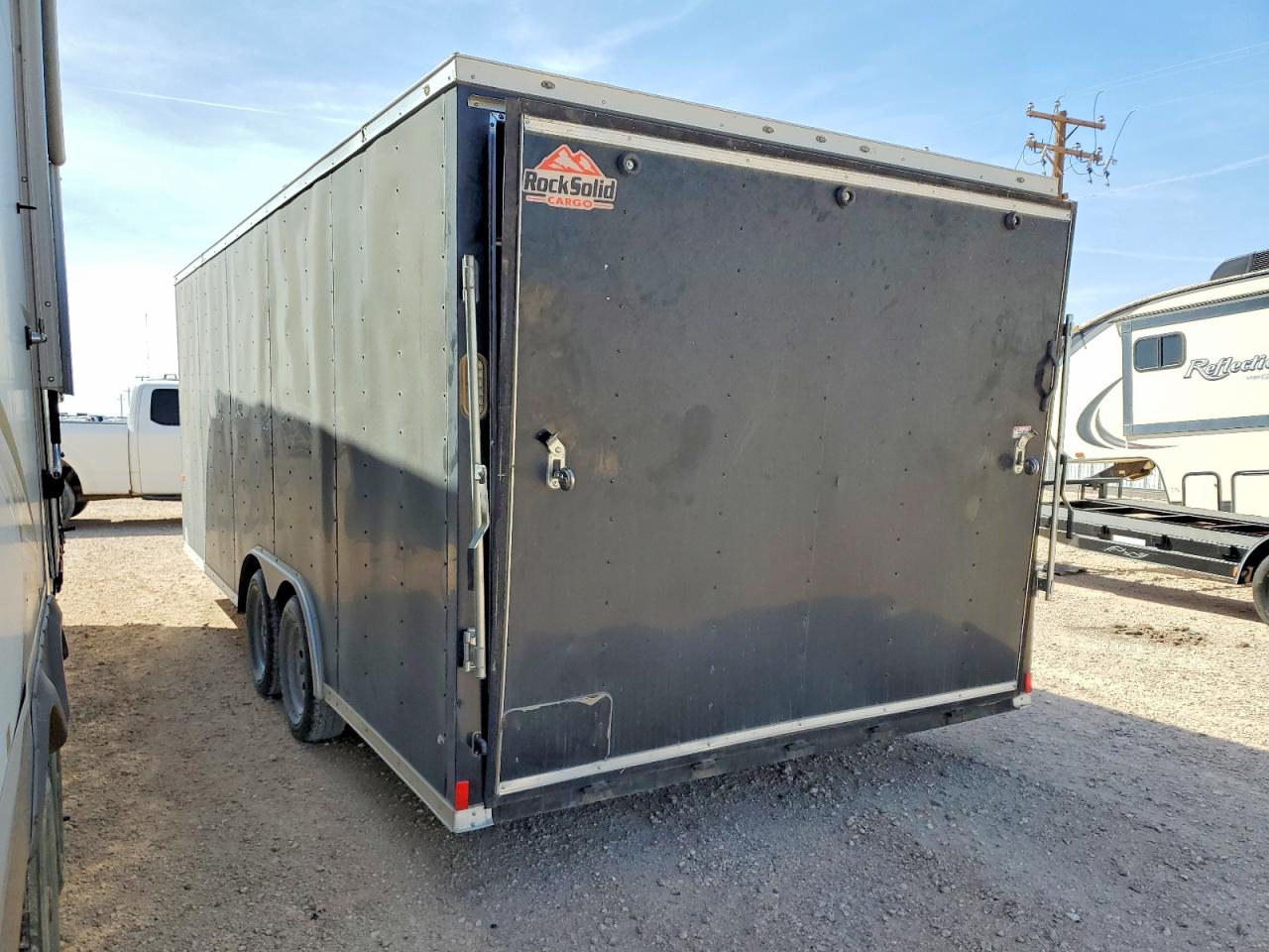 2022 ROCK SOLID CARGO 8.5X20CH ENCLOSED CARGO TRAILER VIN 7H2BE202XND043174 photo 3