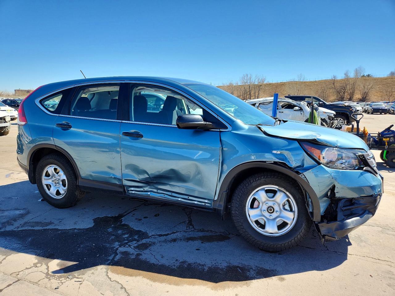 2013 Honda Crv VIN 2HKRM4H38DH694284 photo 4