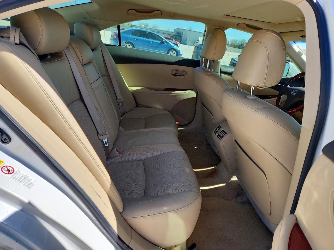 2007 Lexus ES350 VIN JTHBJ46G272040739 photo 10