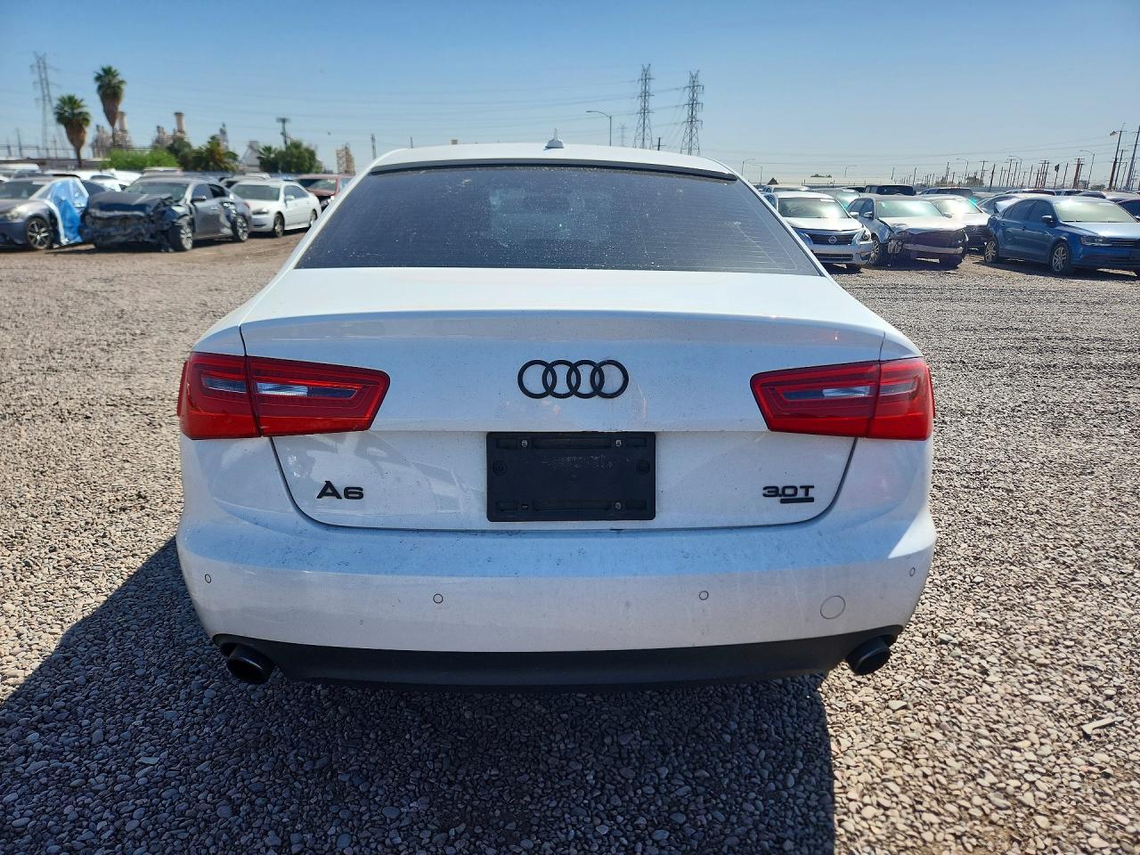 2013 AUDI A6 VIN WAUGGAFC5DN063974 photo 6