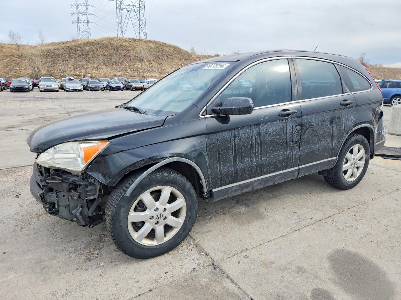 2009 Honda Crv VIN JHLRE48309C000657 photo 1