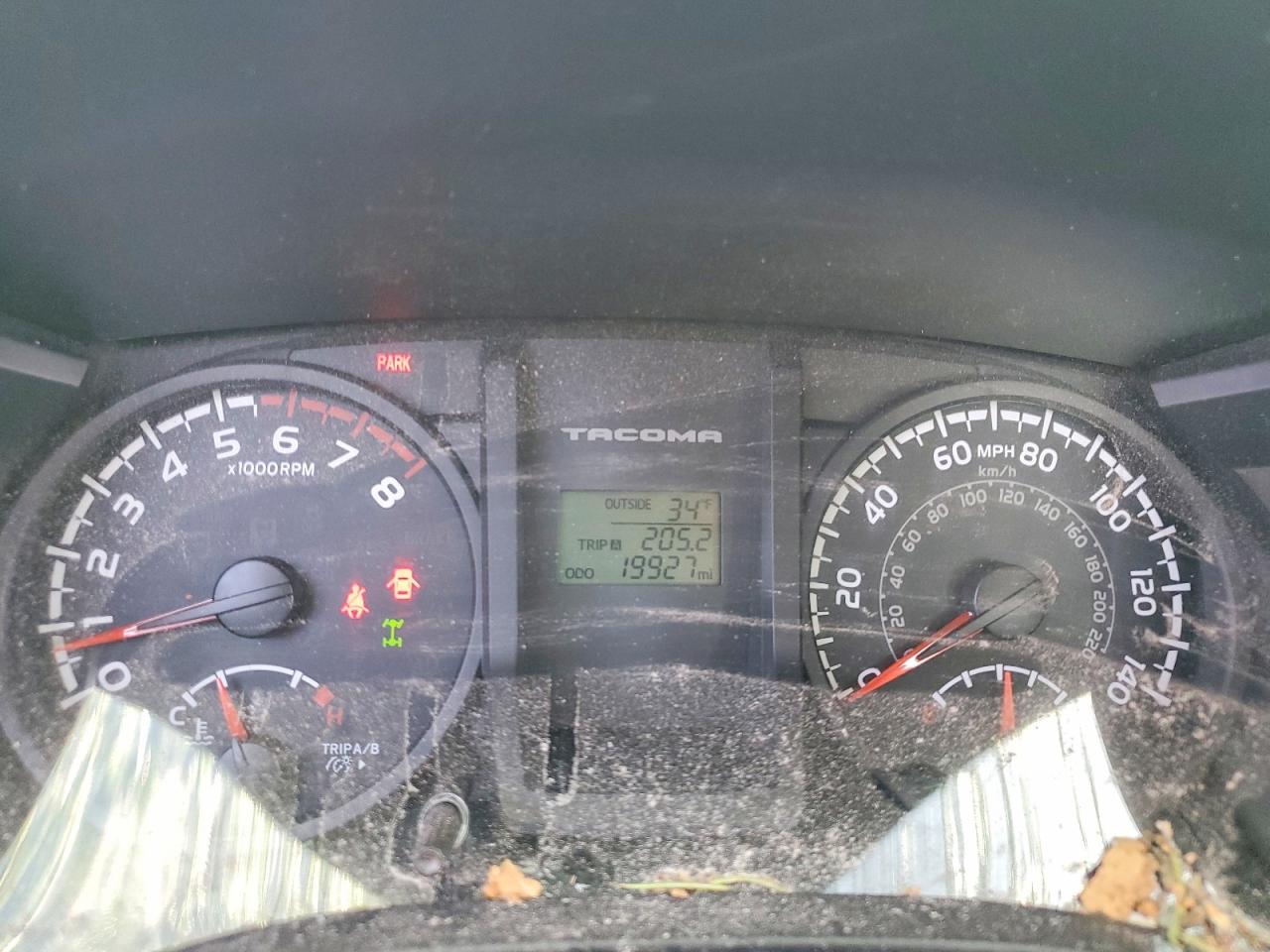 2016 Toyota Tacoma sr VIN 5TFSX5EN0GX043907 photo 9