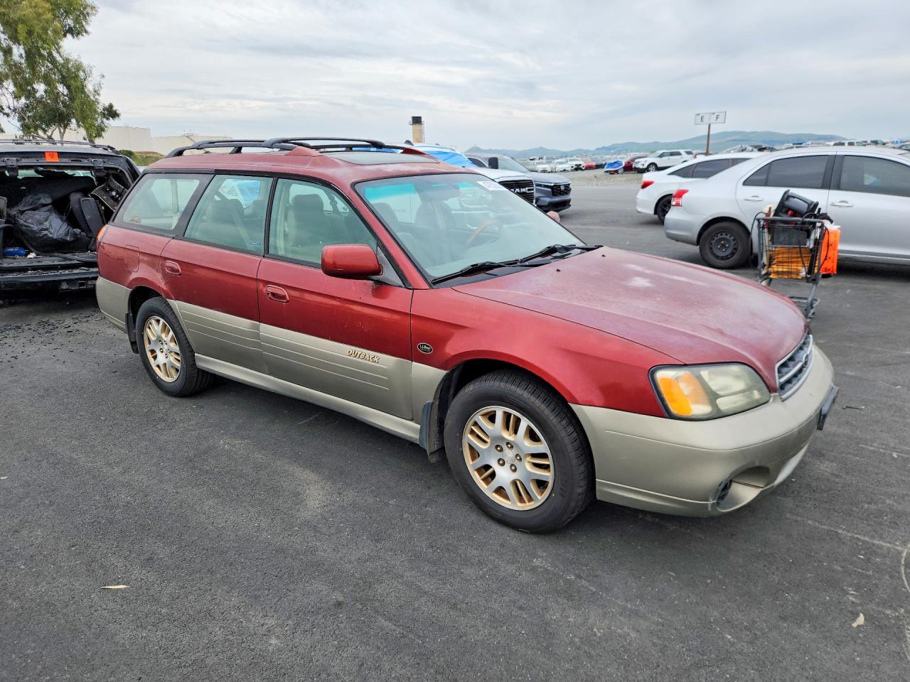 2002 Subaru LEGACY VIN 4S3BH806827621016 photo 4