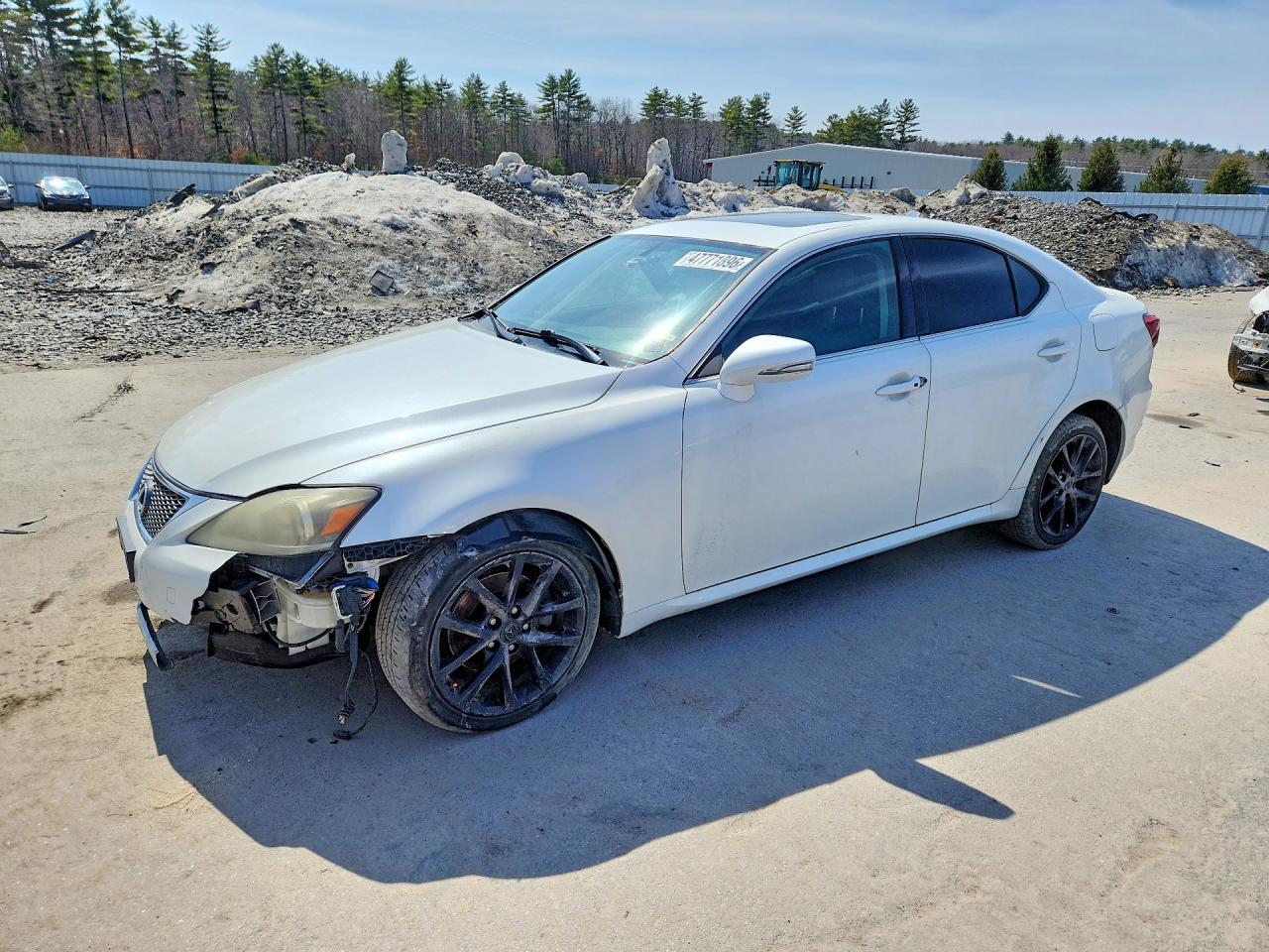 2012 Lexus Is VIN JTHCF5C2XC5060511 photo 1