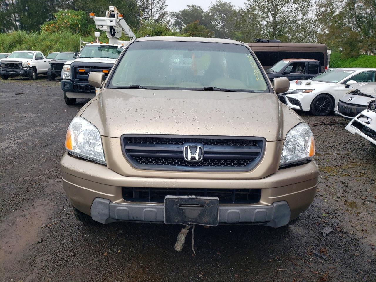 2004 Honda Pilot VIN 2HKYF18504H508548 photo 5