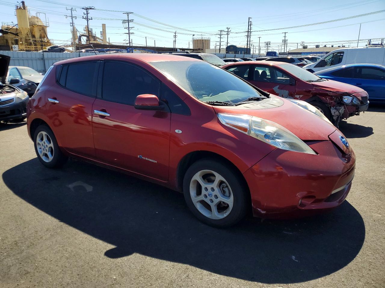 2011 Nissan Leaf VIN JN1AZ0CP9BT003440 photo 4