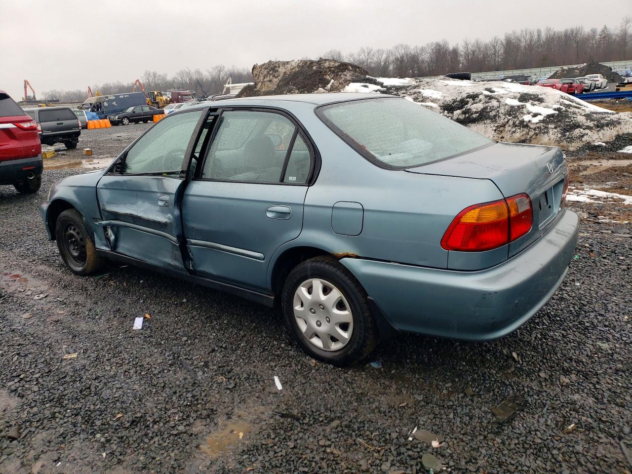 2000 Honda Civic VIN 2HGEJ6616YH568395 photo 2