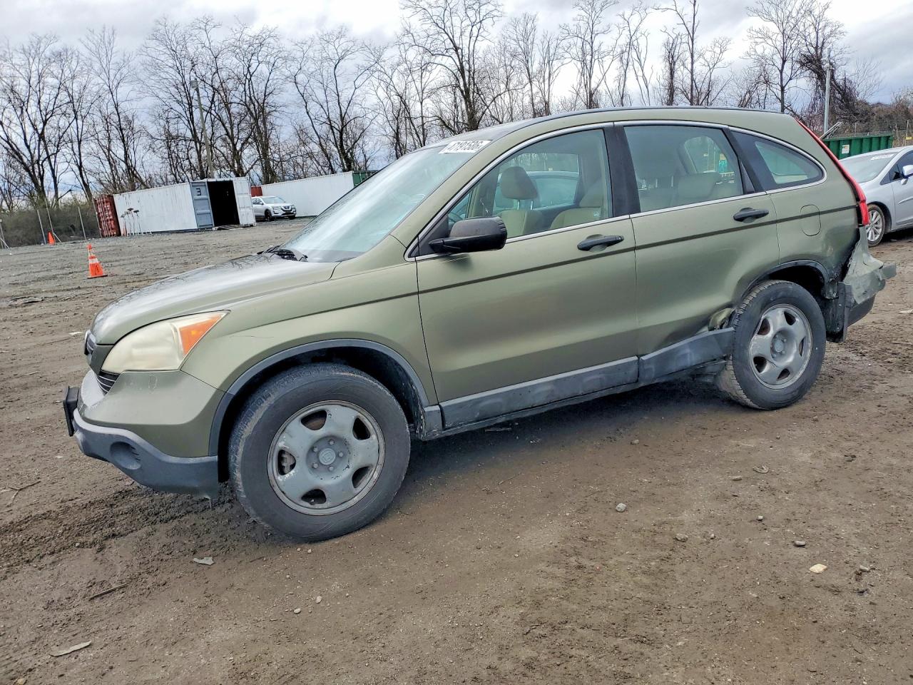 2008 Honda Crv VIN 5J6RE48338L027535 photo 1