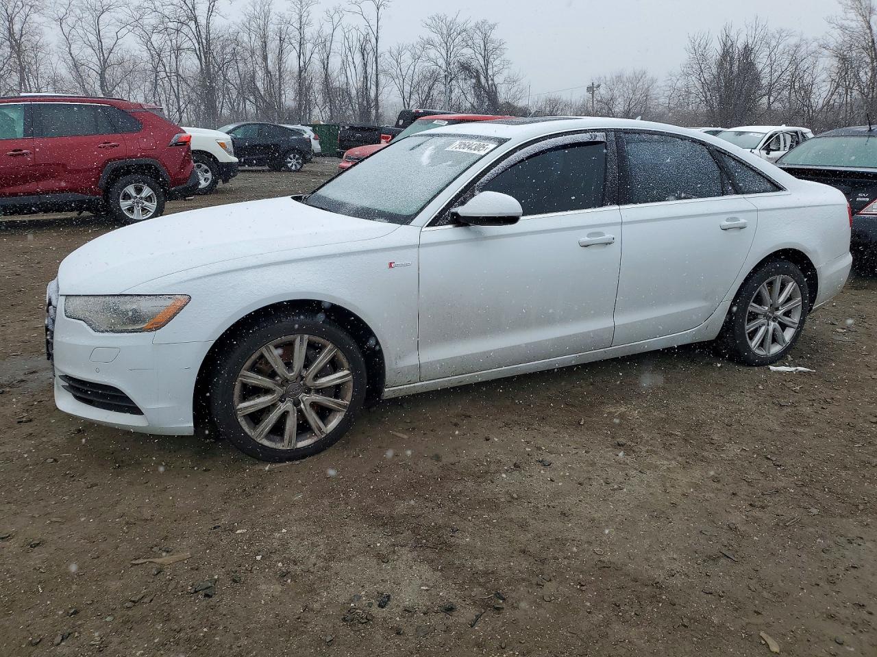 2014 Audi A6 VIN WAUFGAFC8EN031520 photo 1
