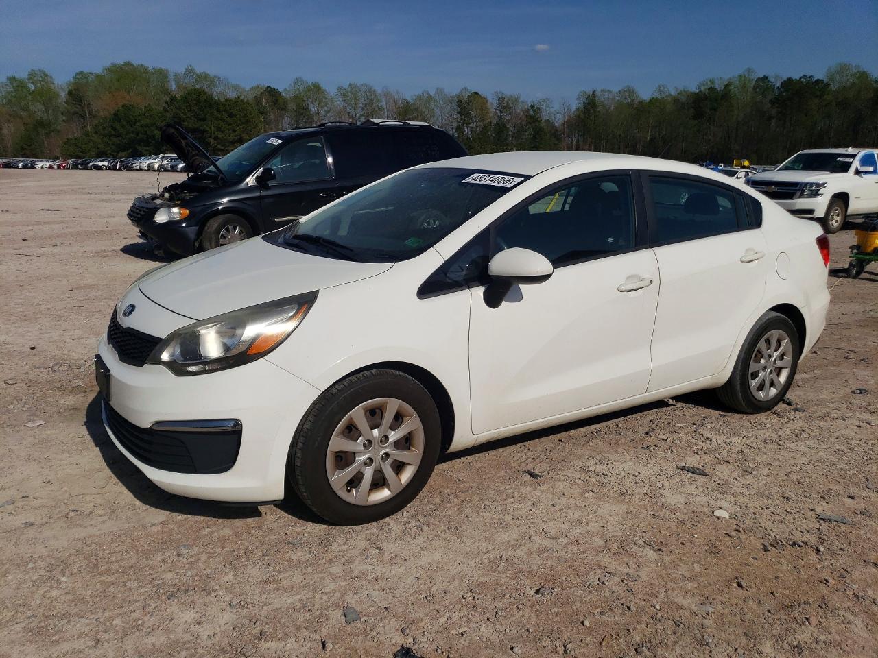 2016 Kia Rio VIN KNADM4A33G6647356 photo 1