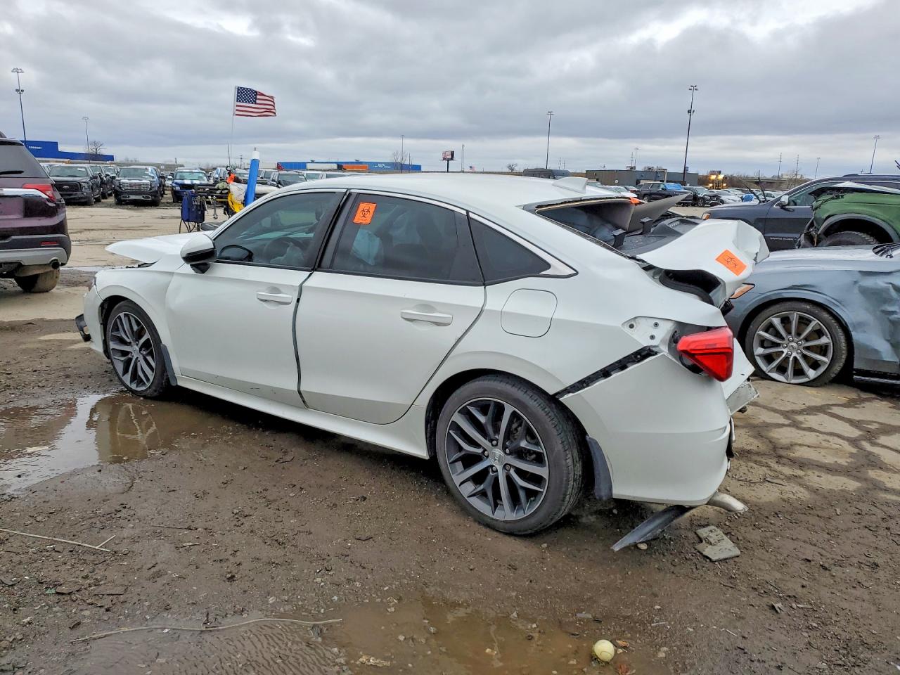2022 HOND Civic VIN 2HGFE1F9XNH314735 photo 2