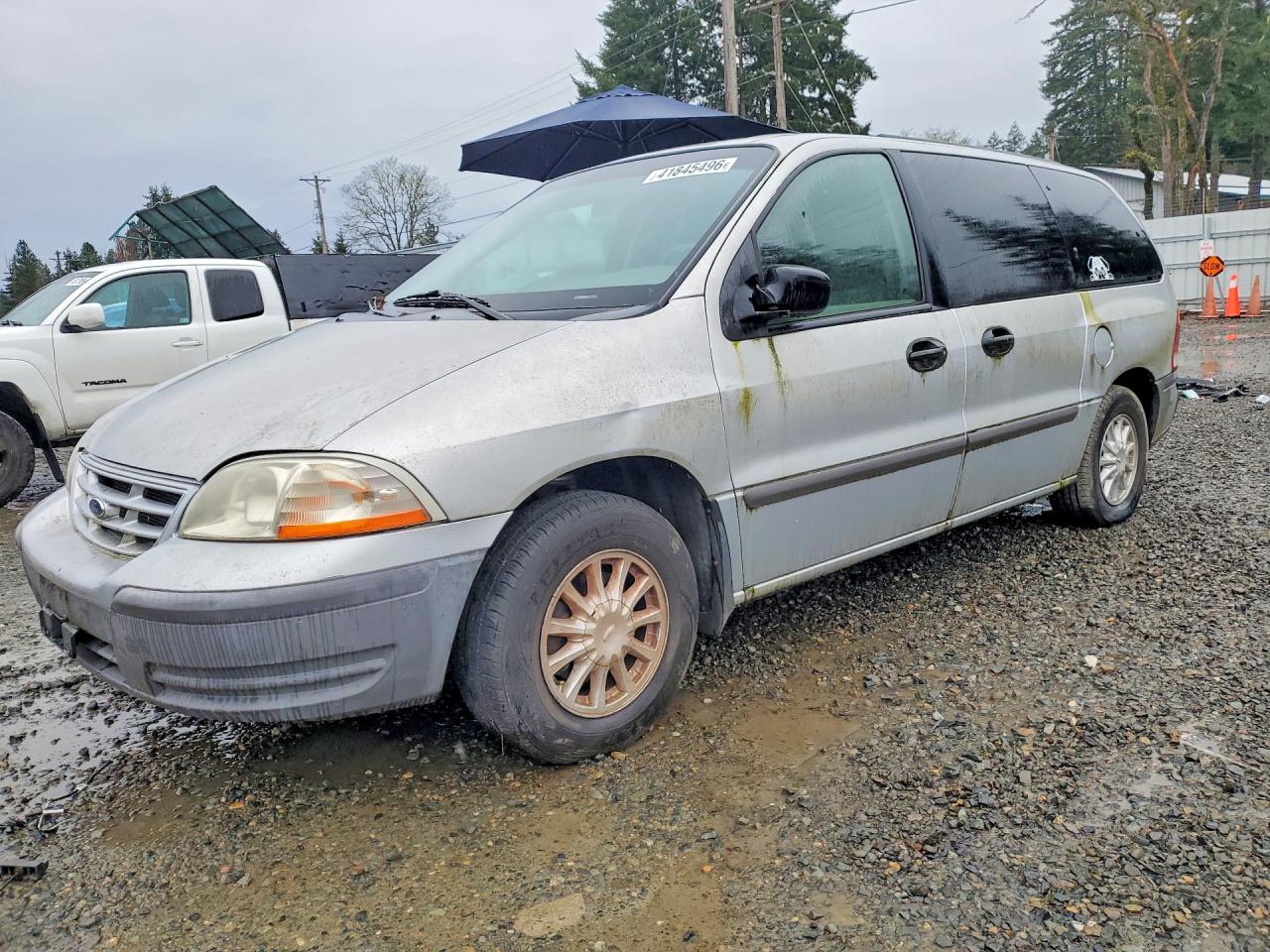 2000 Ford Windstar VIN 2FMZA5144YBC40029 photo 1