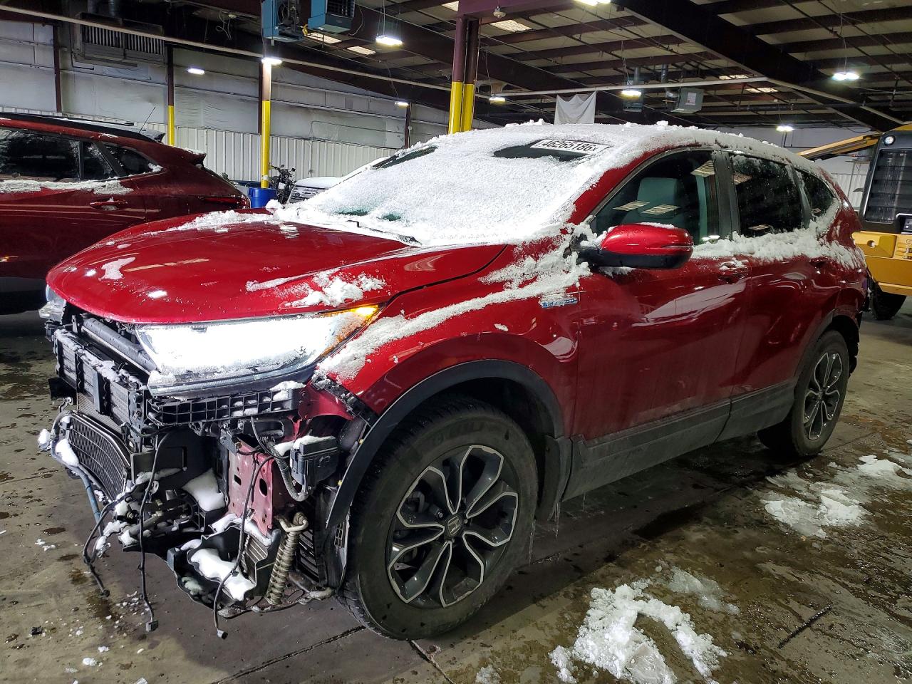 2021 Honda Crv VIN 7FART6H52ME009747 photo 1