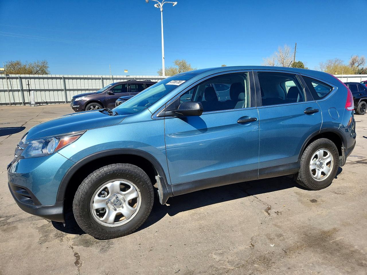 2013 Honda Crv VIN 2HKRM4H38DH694284 photo 1