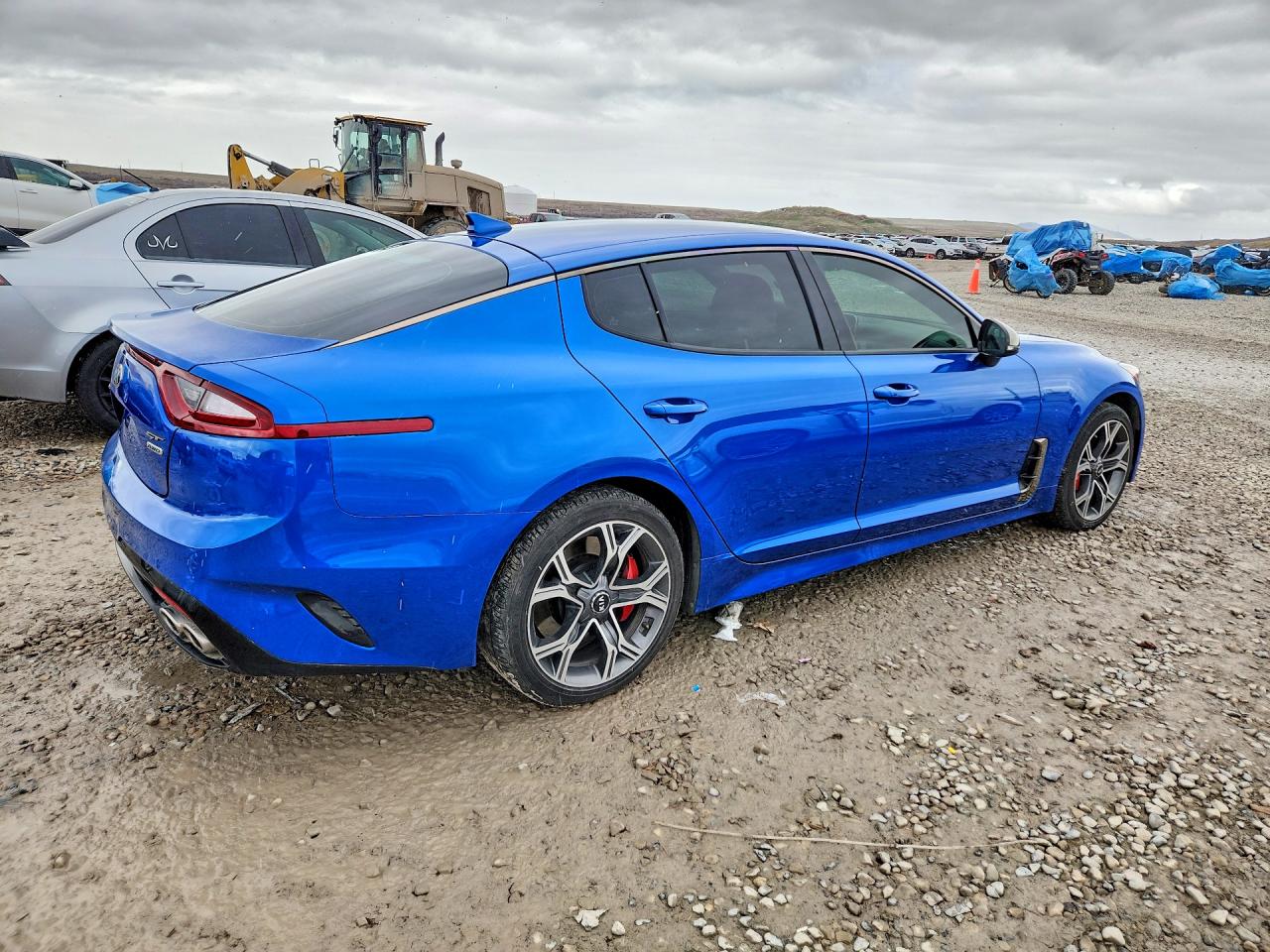 2019 Kia Stinger VIN KNAE35LC6K6045490 photo 3