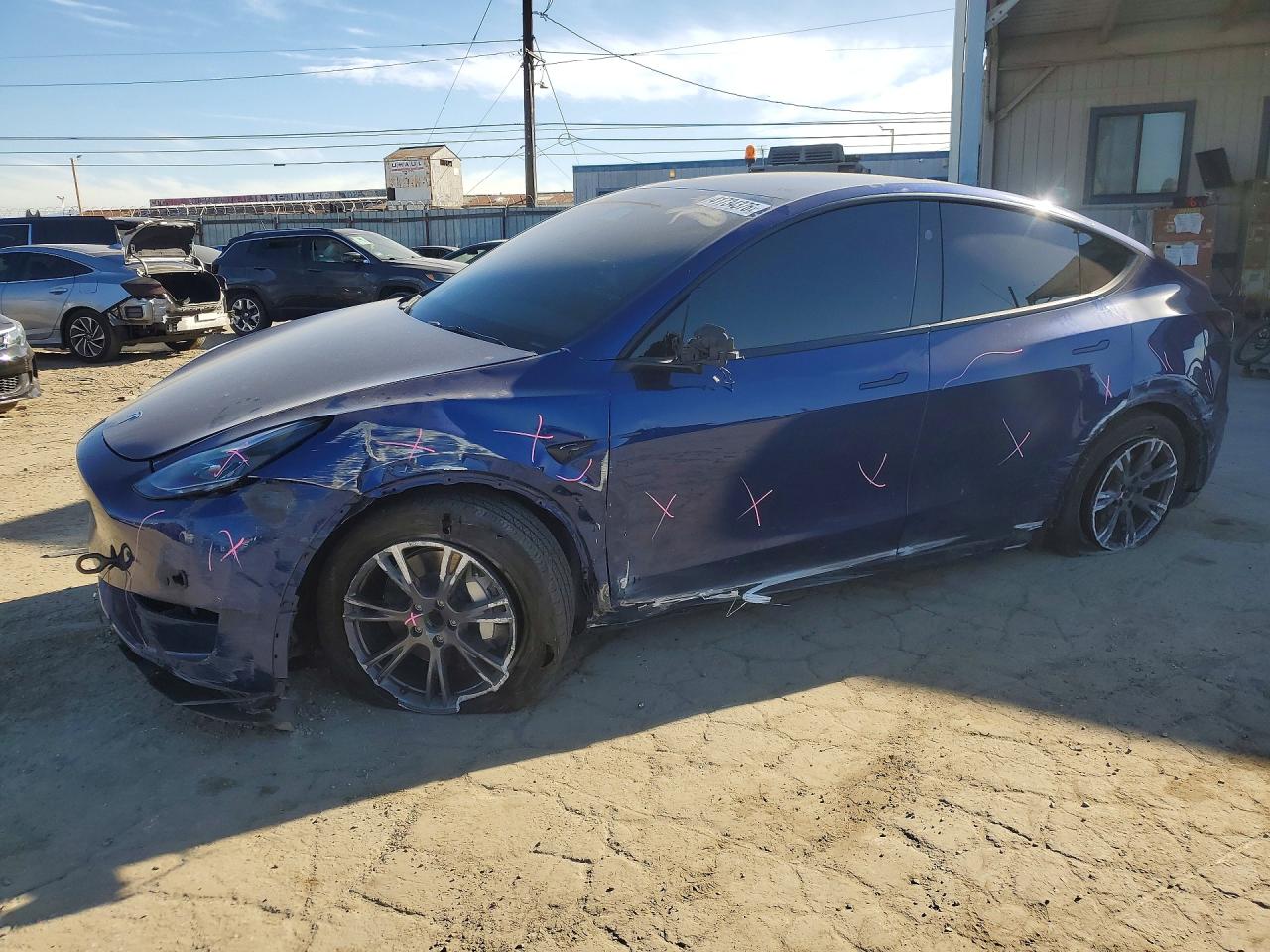 2024 Tesla Model y VIN 7SAYGDED7RF120574 photo 1