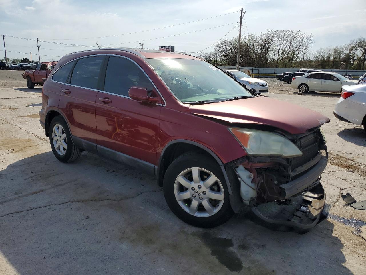 2008 Honda Crv VIN 5J6RE387X8L010602 photo 4