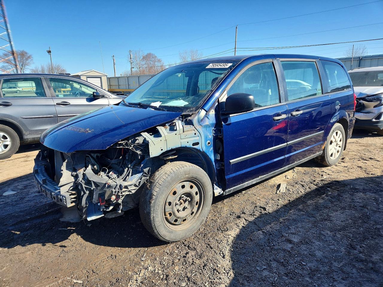 2015 Dodge Caravan VIN 2C4RDGBG8FR568610 photo 1