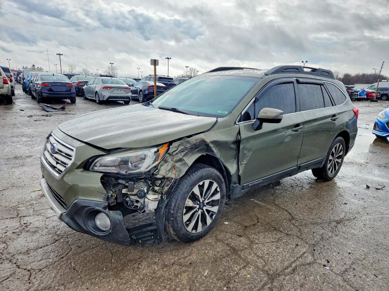 2017 Subaru Outback VIN 4S4BSENC2H3256312 photo 1