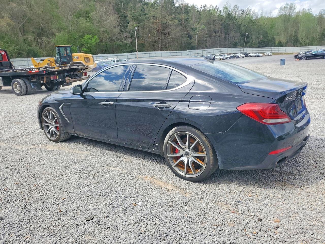 2021 Genesis G70 VIN KMTG74LE5MU067279 photo 2