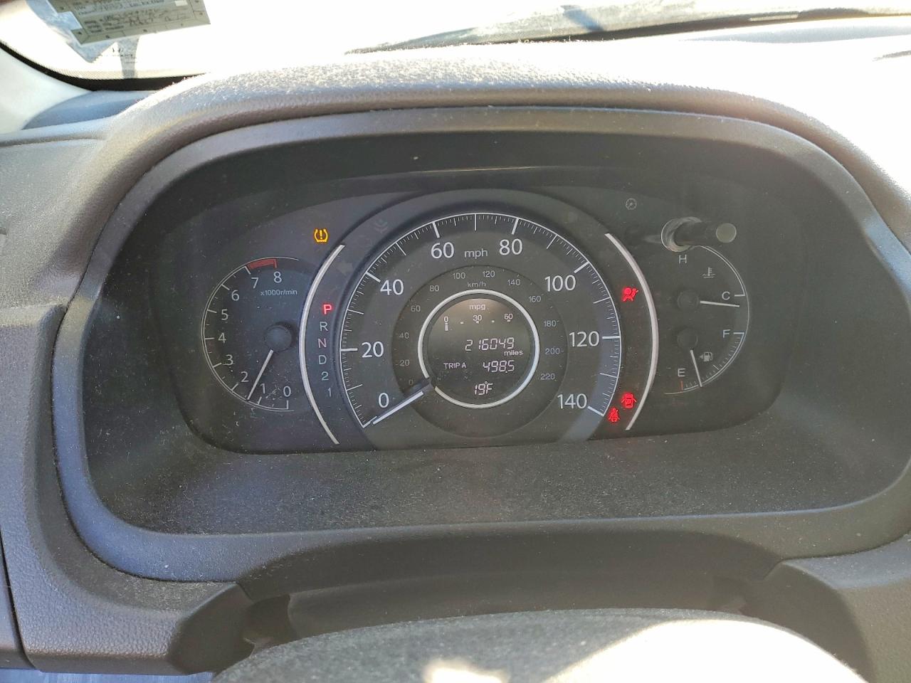2012 Honda Crv VIN 5J6RM4H78CL063641 photo 9