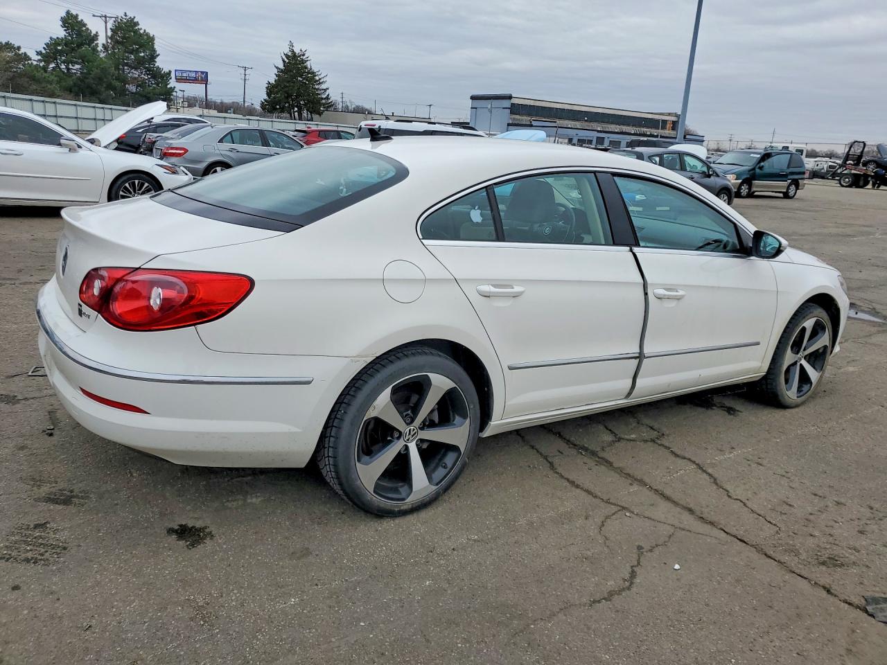 2010 Volkswagen Cc VIN WVWMP7AN1AE548366 photo 3