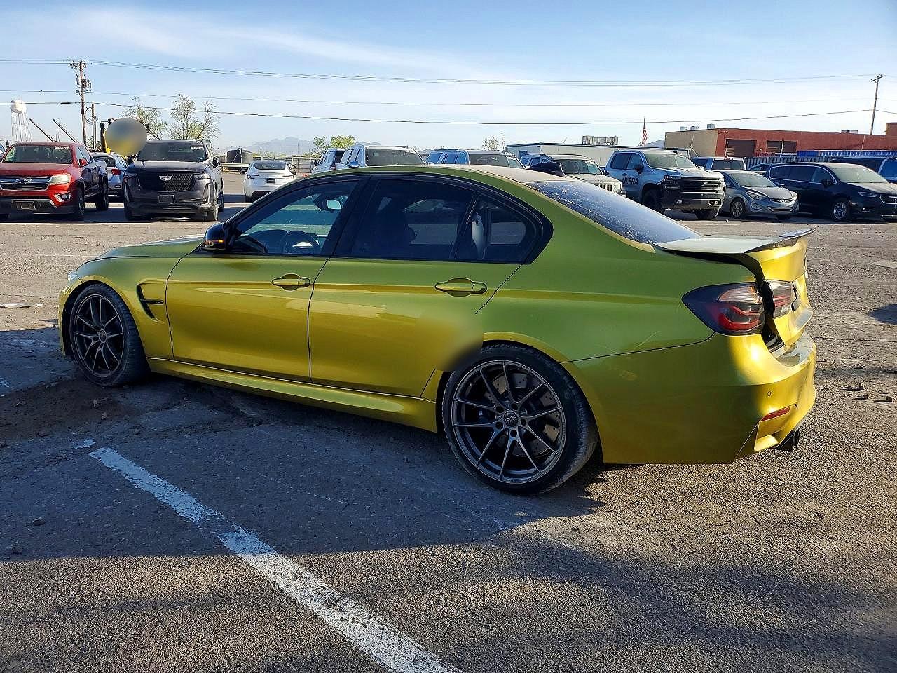 2015 BMW M3 VIN WBS3C9C58FP804619 photo 2