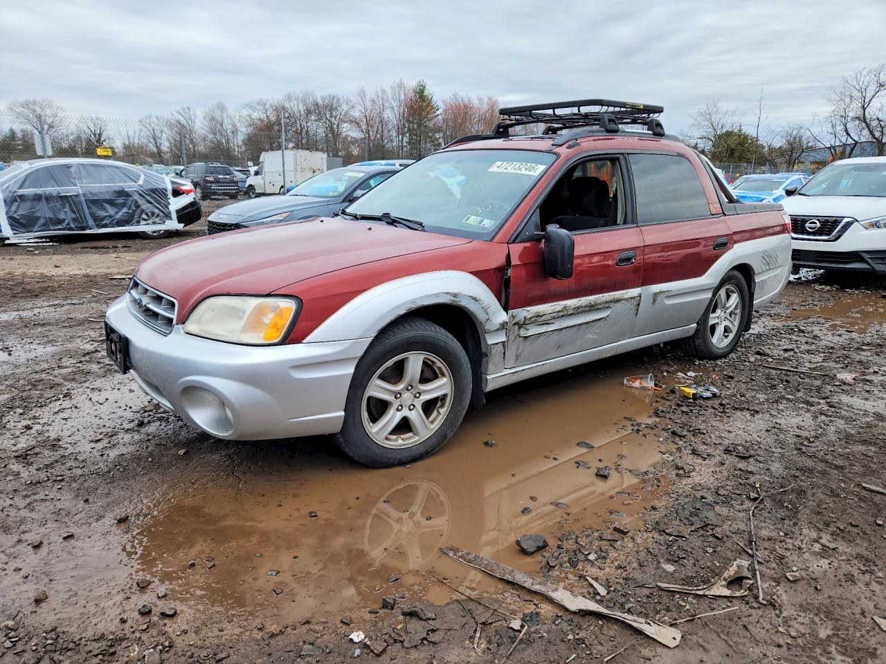 2003 Subaru Baja VIN 4S4BT62C737113588 photo 1