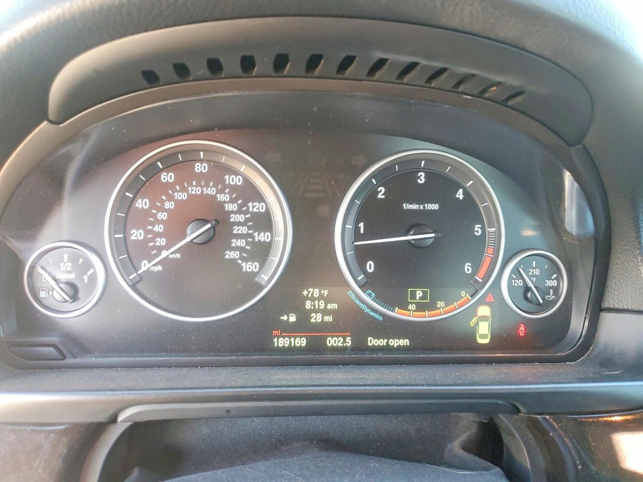 2014 BMW 5 series VIN WBAXA5C54ED689389 photo 9